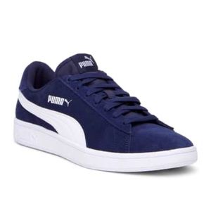 Dark Blue Puma Suede Sneakers